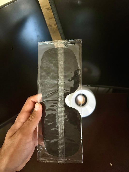 Reusable blackout sleeping mask